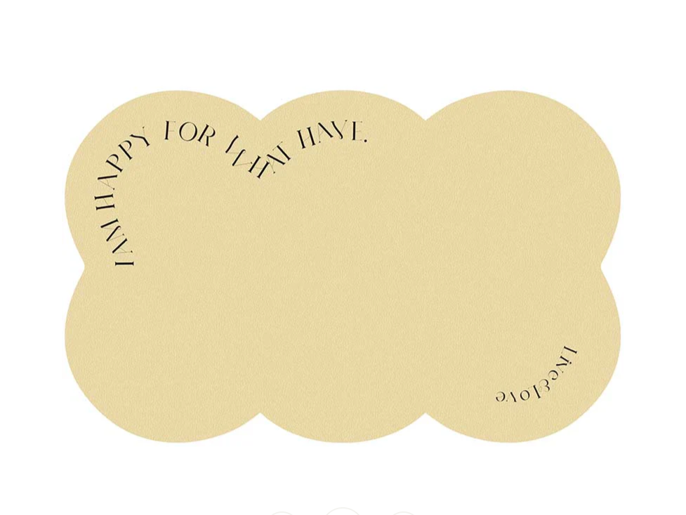Cotton Candy Placemat