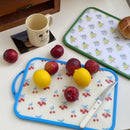 Cherry & Floral Picnic Cutting Board