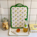 Cherry & Floral Picnic Cutting Board